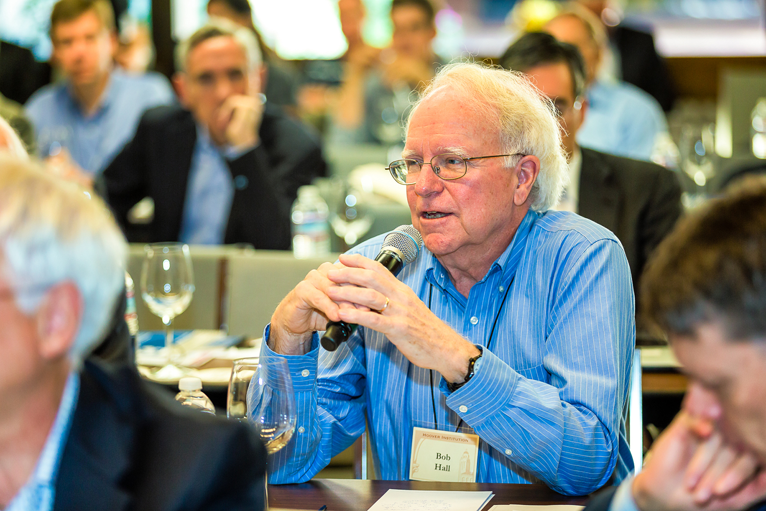 Bob Hall at the Conference on Inequality