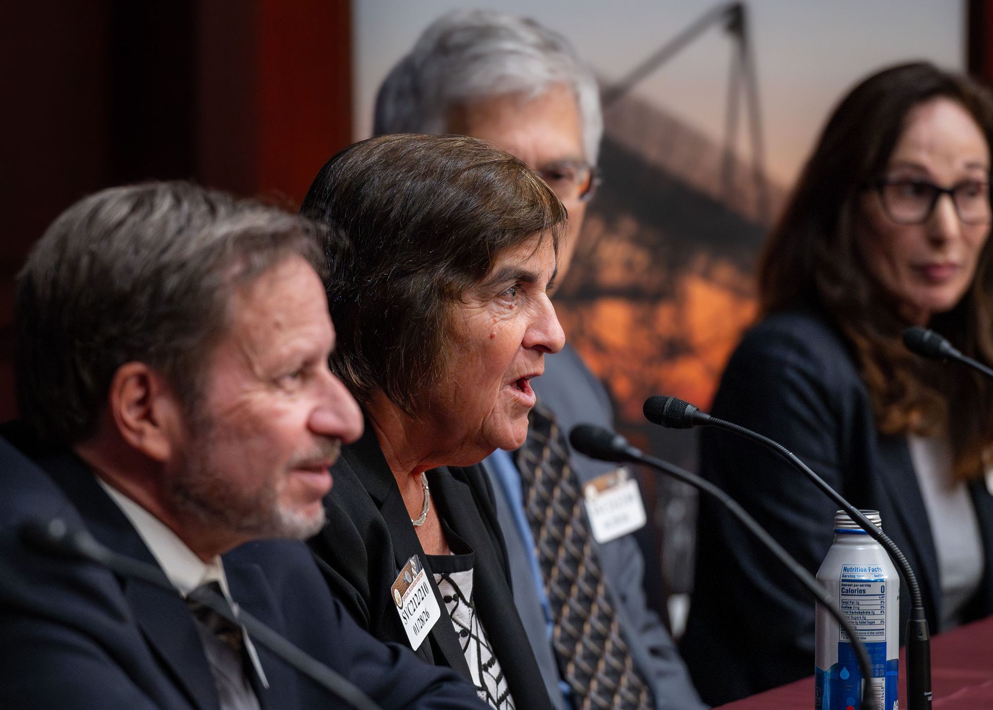SETR faculty panelists engage with audience members during a Q&A session.