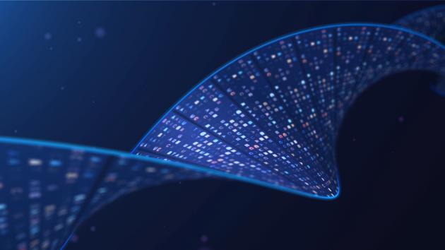 DNA Structure Molecule stock photo