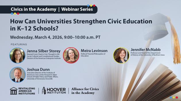 How Can Universities Strengthen Civic Education in K–12 Schools?
