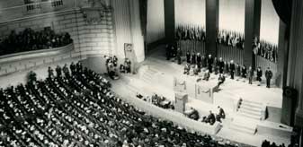 UN Conference meeting hall