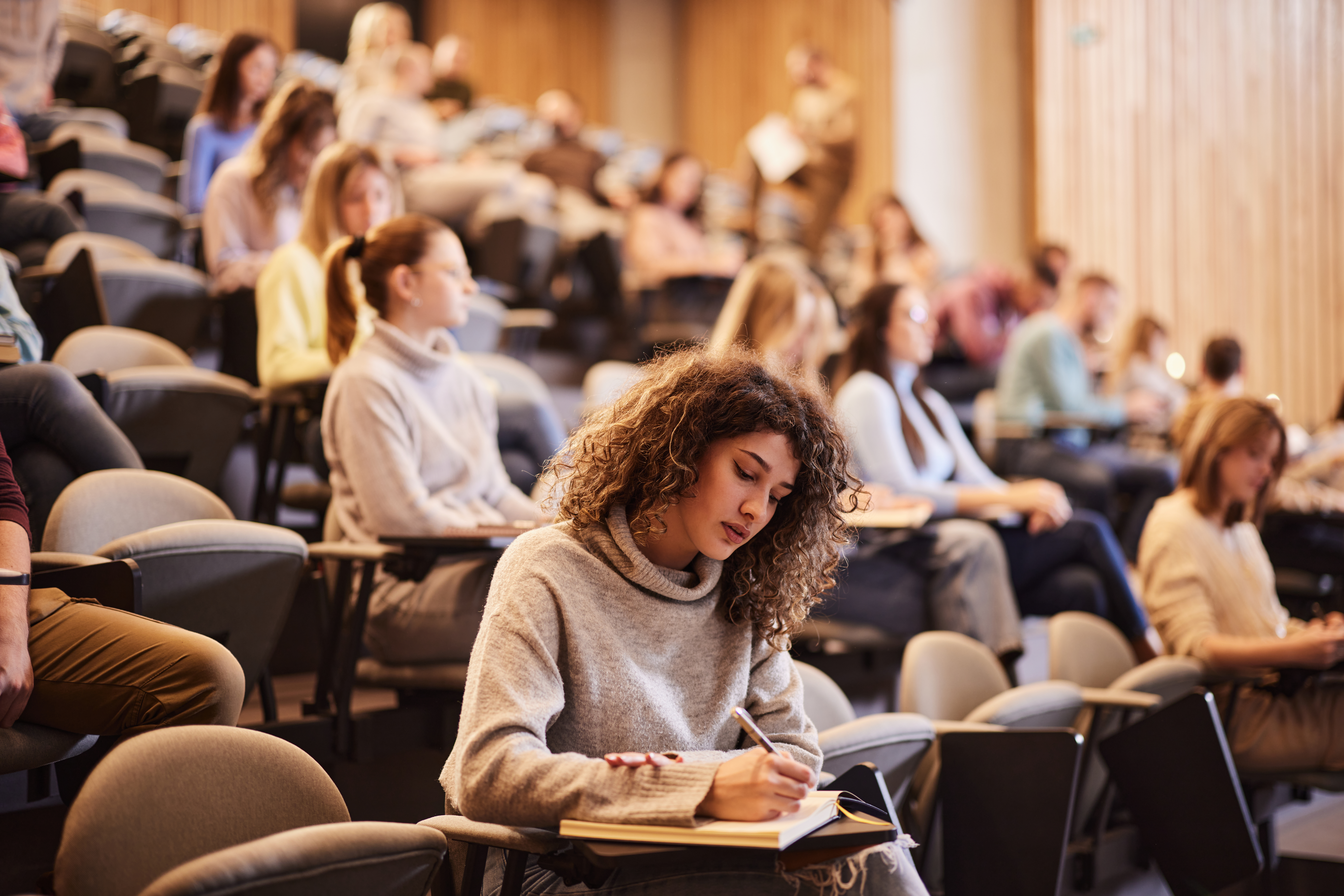 College classroom
