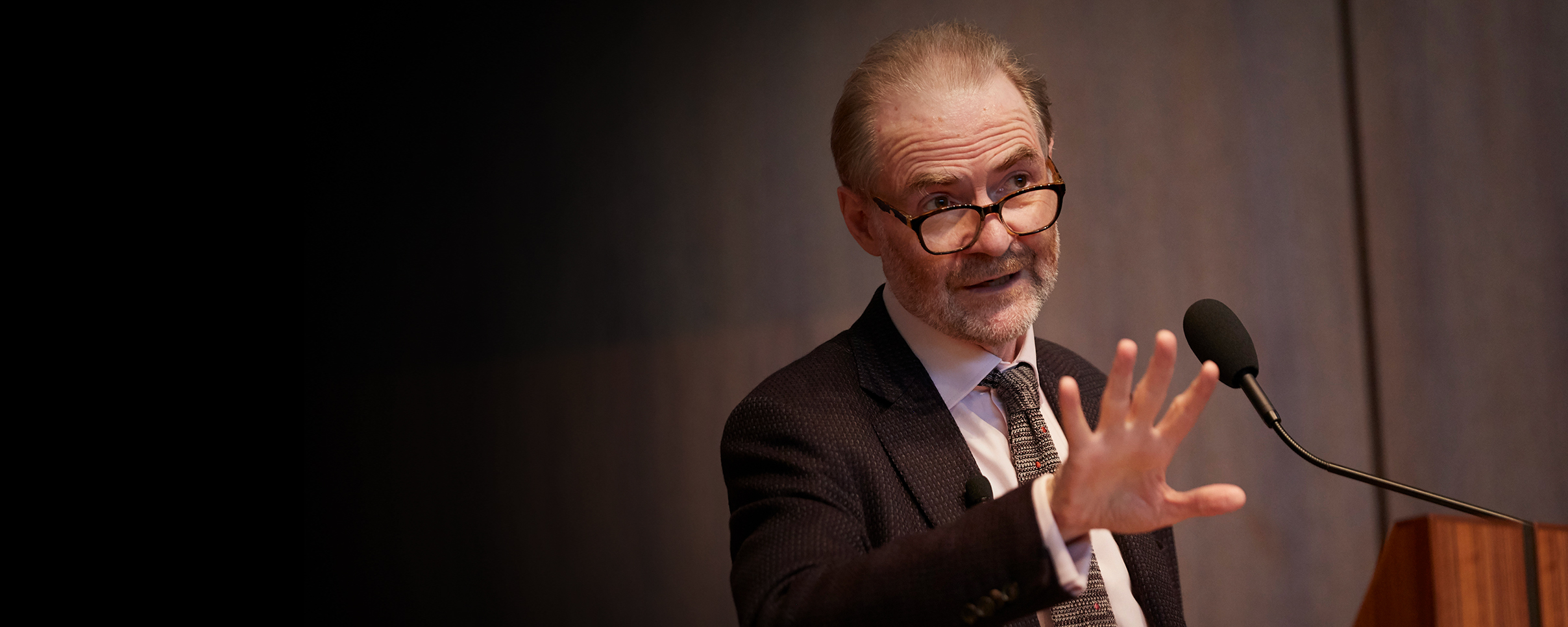 Timothy Garton Ash Action Shot