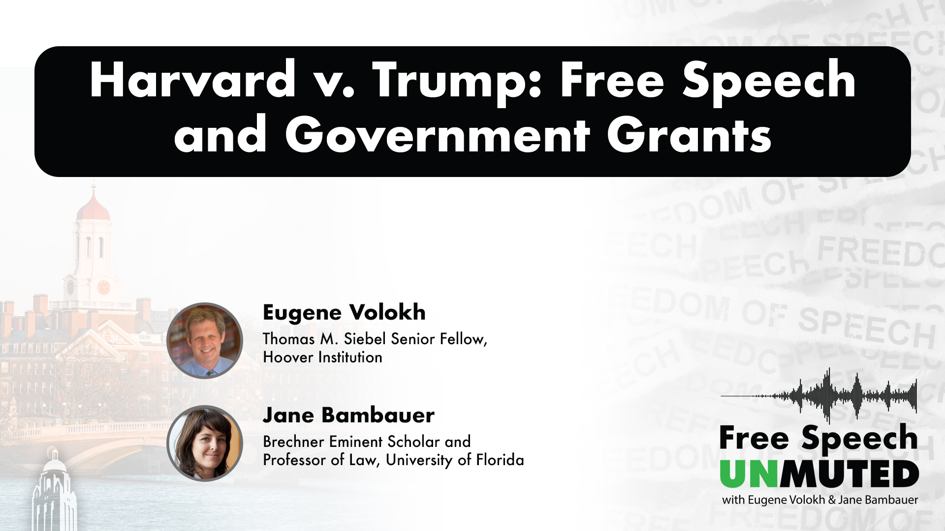 Free Speech Unmuted