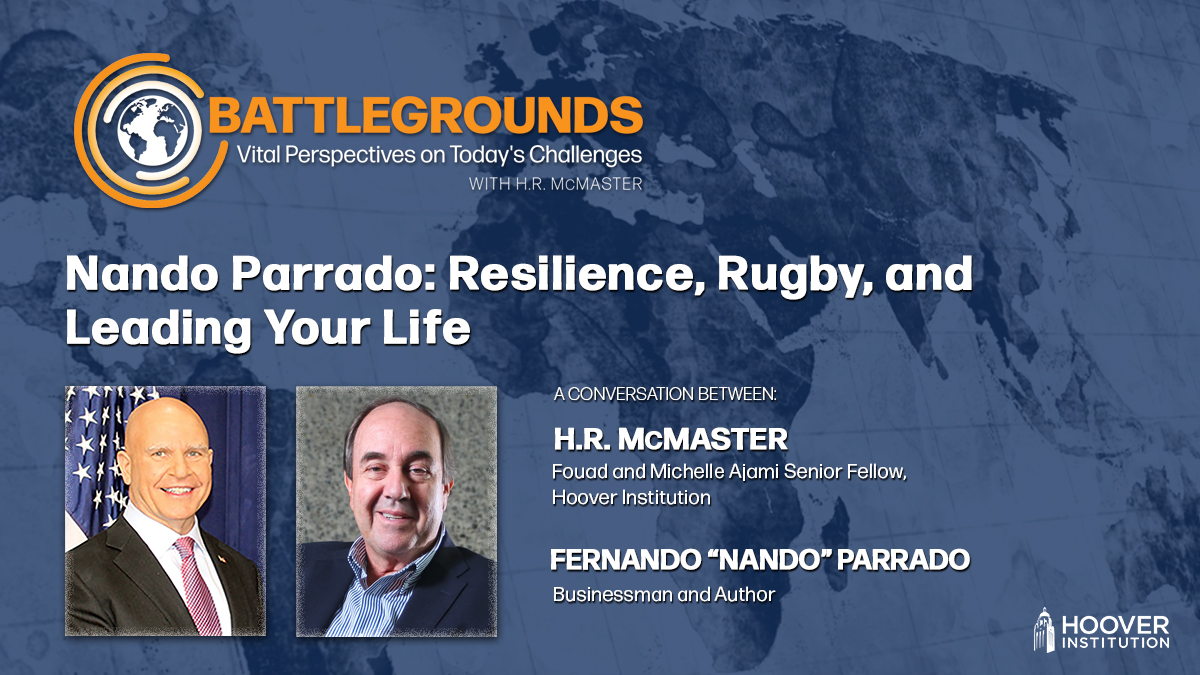 Nando Parrado on Battlegrounds podcast with H.R. McMaster