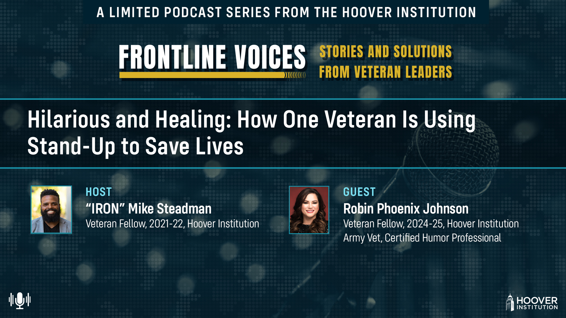 Veteran Fellowship, Hoover Institution, Veterans At The Frontline, Veterans Research