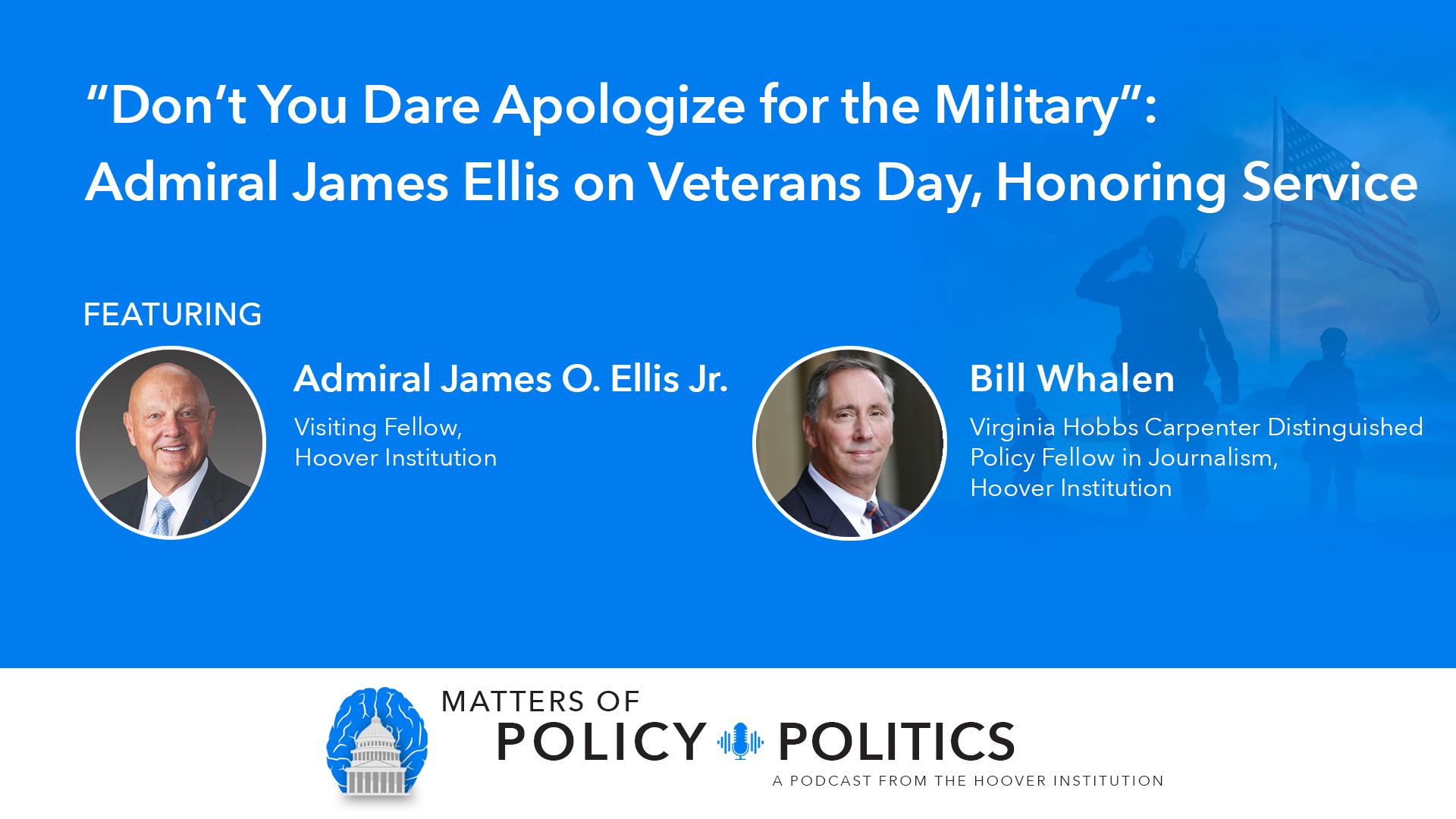 Matters of Policy & Politics