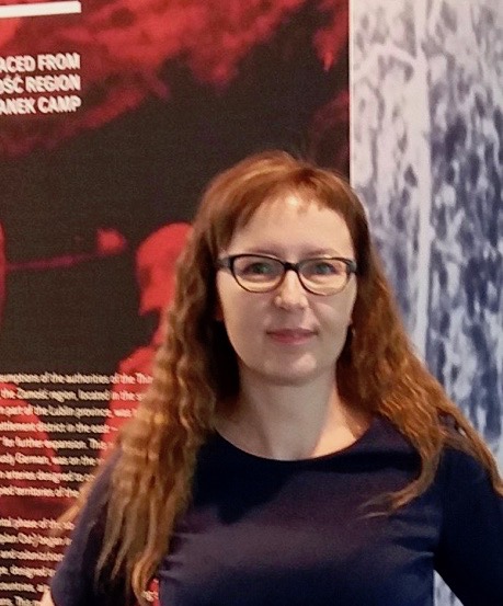 Dorota Niedziałkowska, PhD at the State Museum at Majdanek in Lublin 