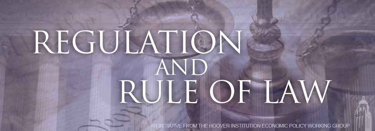 Regulation & Rule of Law