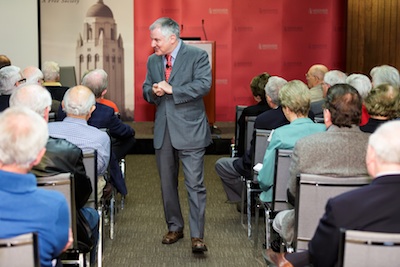 Stephen Kotkin, Princeton professor and Hoover research fellow, discusses his new Stalin biography in Stauffer auditorium