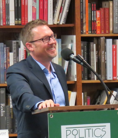 Charles King speaking at Politics &amp; Prose in Washington, DC, 2014 (Image courtesy of Taylordw via Wikimedia Commons)