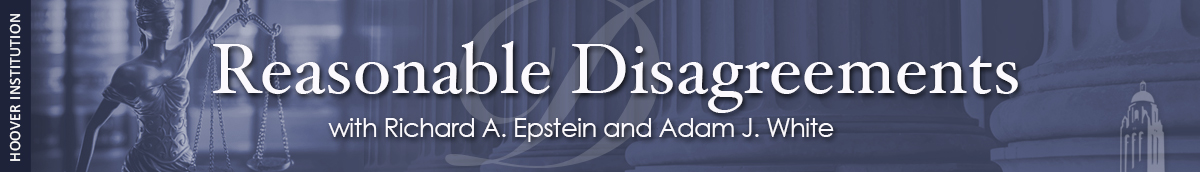 reasonable disagreements hoover institution