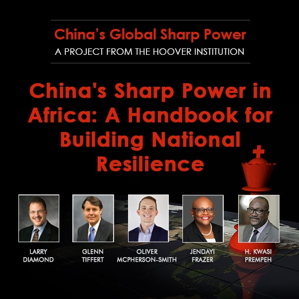 Image for China's Sharp Power In Africa: A Handbook For Building National Resilience