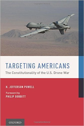 Image for Constitutionality Of The U.S. Drone War