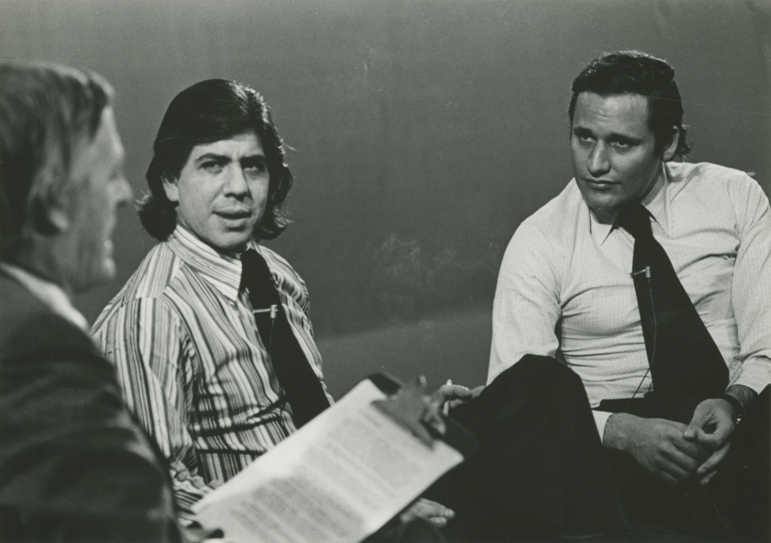 William F. Buckley Jr., Carl Bernstein and Bob Woodward, July 9, 1974, Program S0144