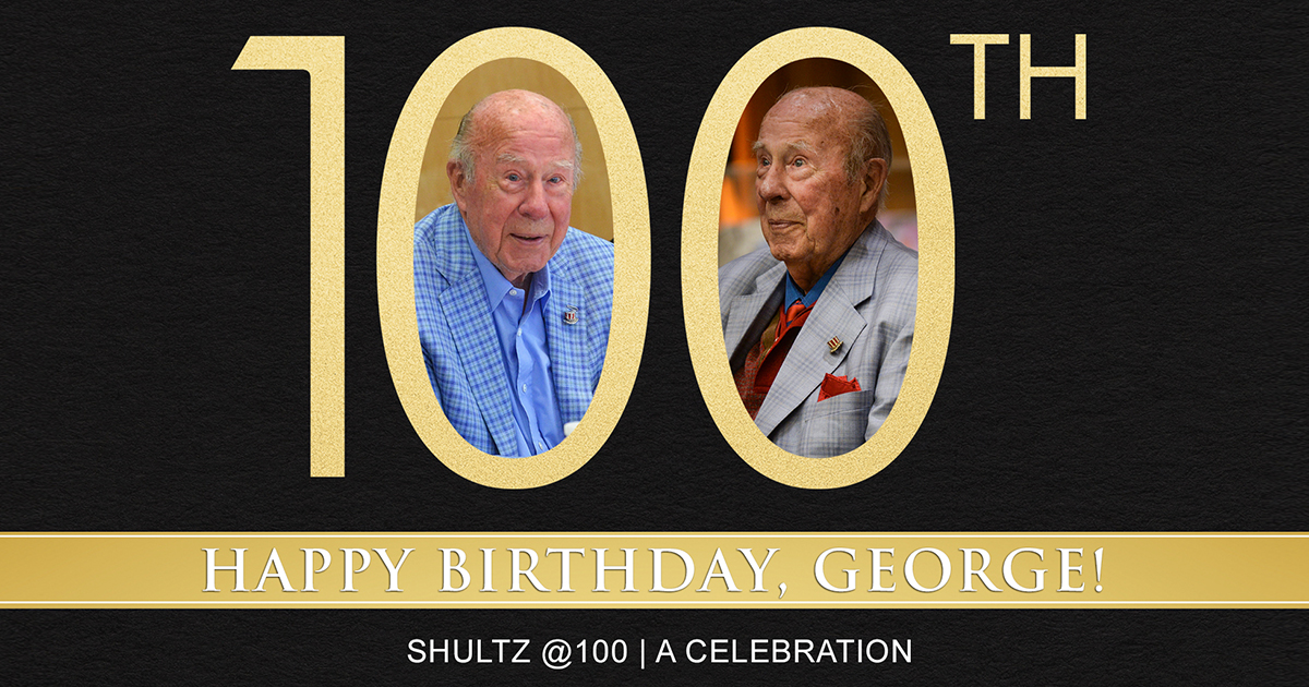 George P. Shultz | Hoover Institution