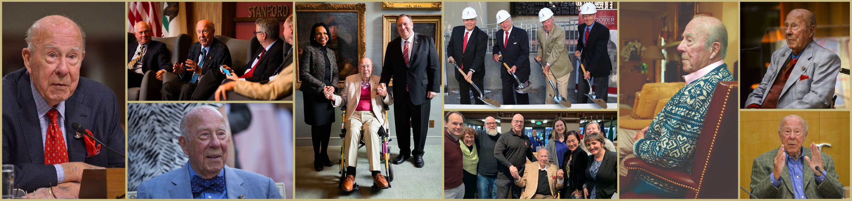 George Shultz Collage