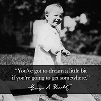 George Shultz as a child