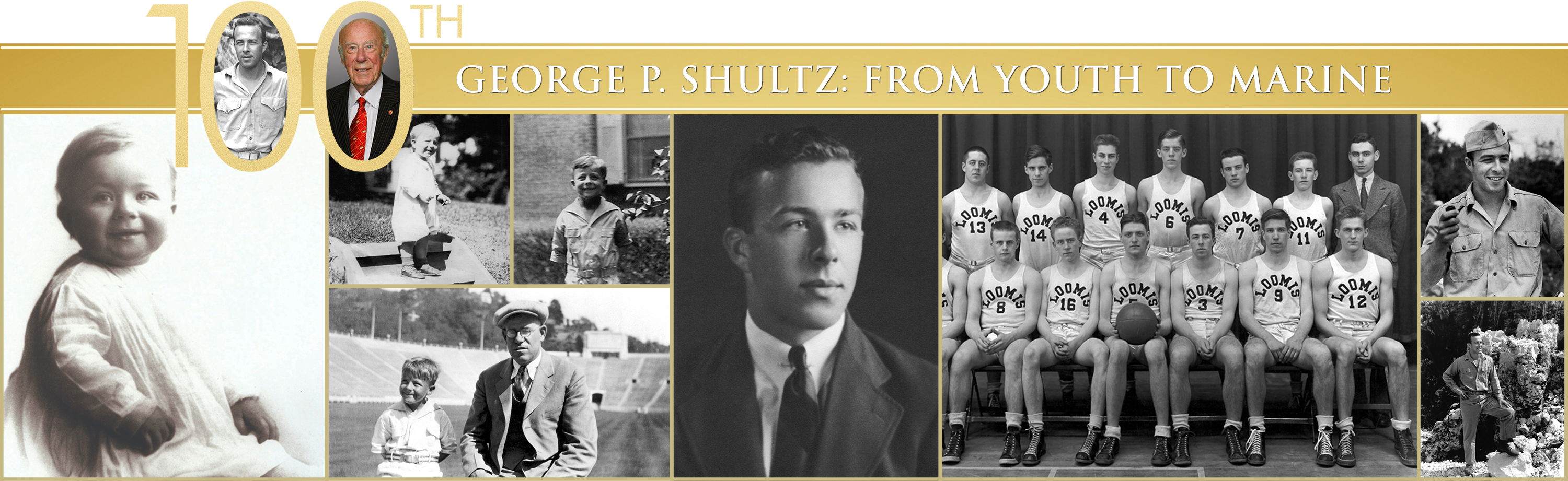 George Shultz Collage