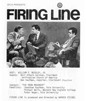 title page from Firing Line transcript for episode The Moon Movement