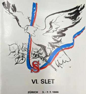 Cover of Sokol convention program