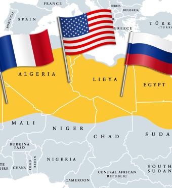 US France Russia in Sahel