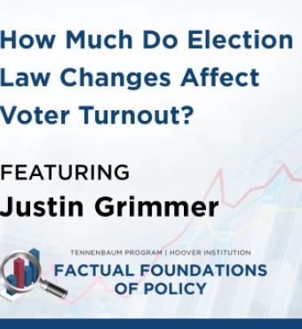 How Much Do Election Law Changes Affect Voter Turnout? Featuring Justin Grimmer