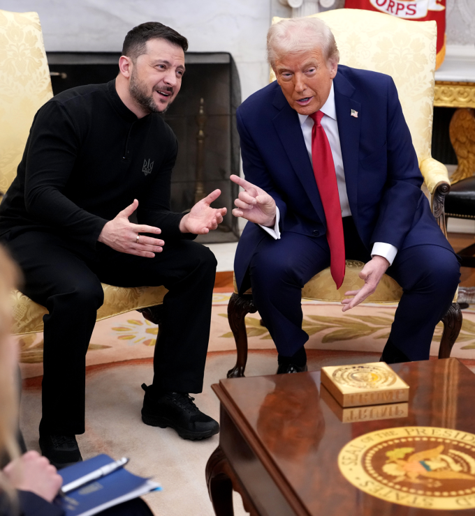 President Trump Hosts Ukrainian President Zelensky At The White House