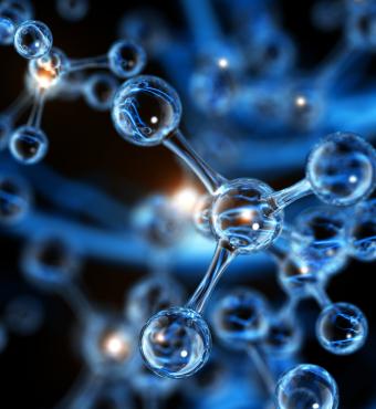 Molecular Structure Conceptual stock photo