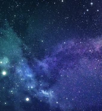 Space Stars, Nebula, Universe Background stock photo