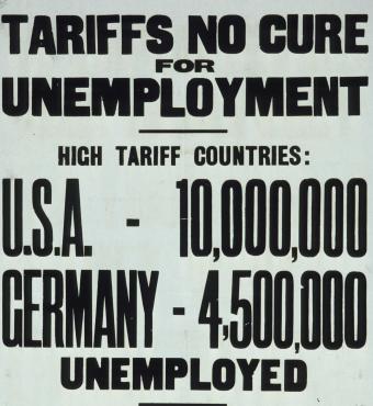 Tariffs No Cure For Unemployment
