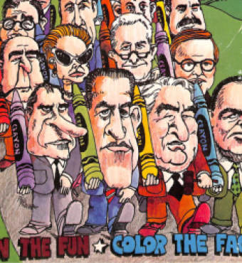 Watergate coloring book