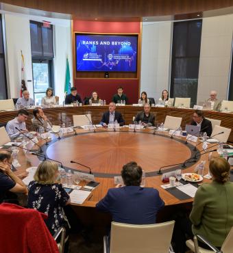 The Hoover Program on the Foundations of Economic Prosperity hosted the Banks and Beyond conference on April 3–4, 2025, convening scholars and industry leaders from across the country.
