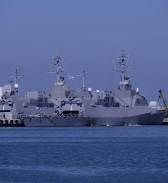 Haifa Seaport in Israel
