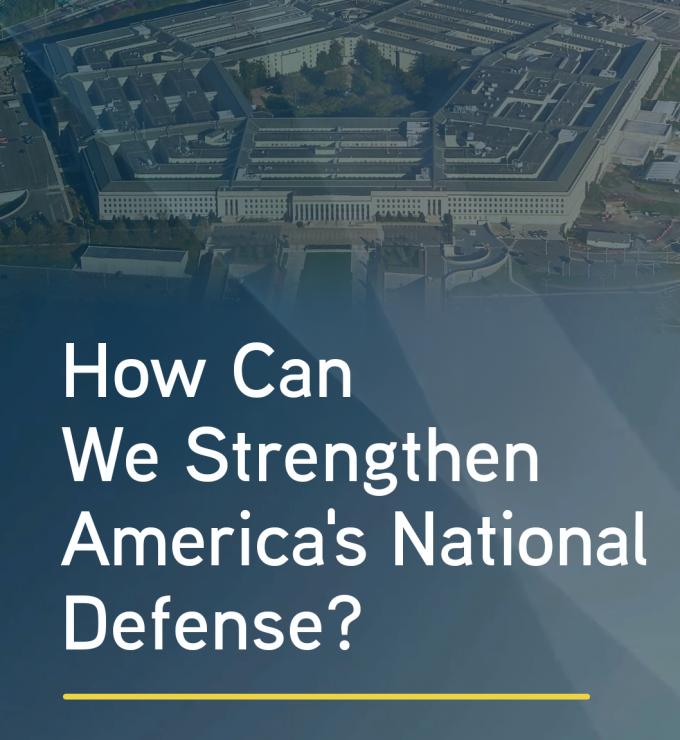 How Can We Strengthen America’s National Defense? | Condoleezza Rice