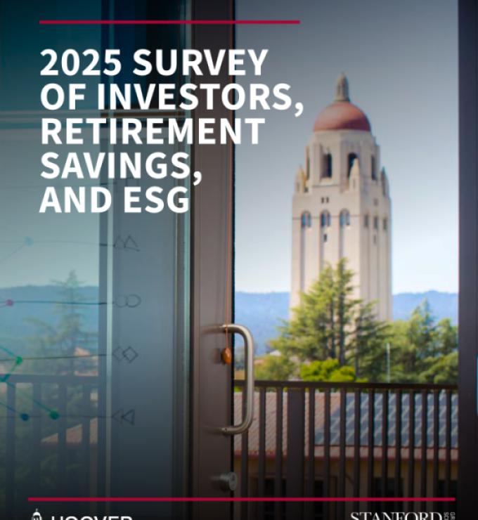 2025 Survey of Investors, Retirement Savings, and ESG