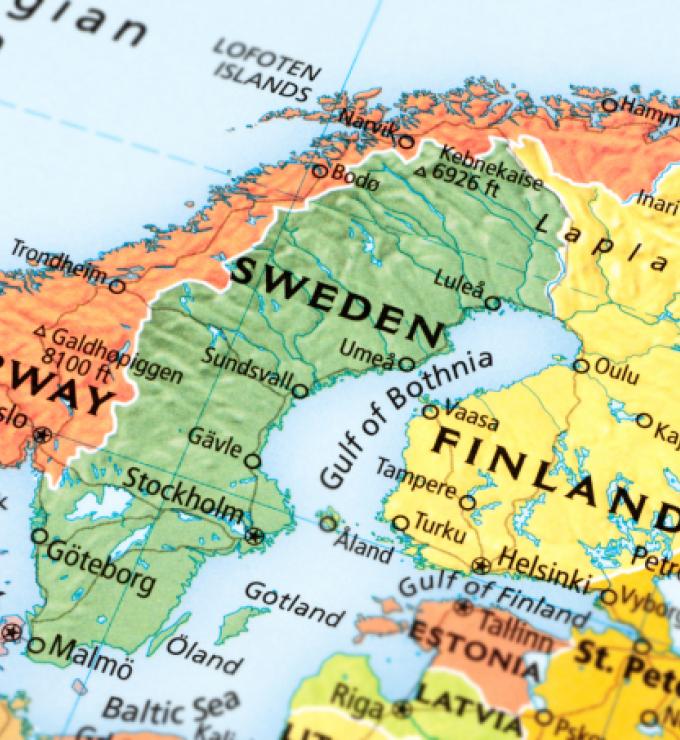 Scandinavia stock photo