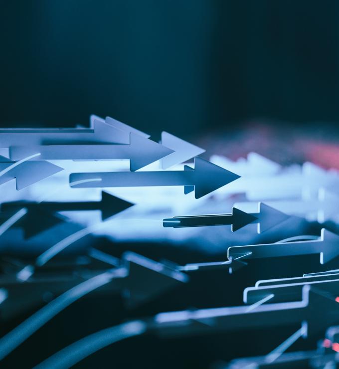 Financial Stock Market Abstract Graph stock photo