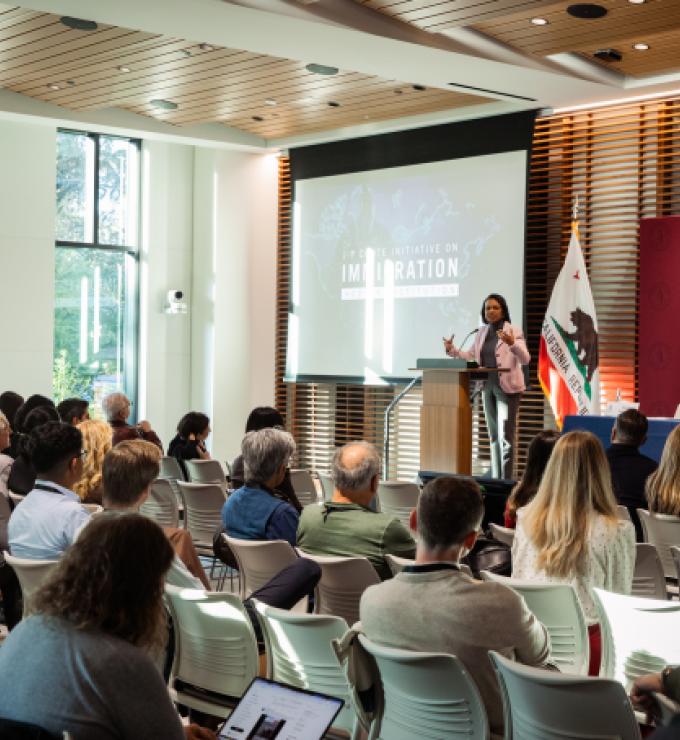 Participants at the Immigration Policy and Economics of Innovation conference on January 22, 2026. (Patrick Beaudouin)