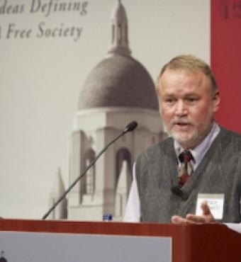 Bruce Caldwell delivered the keynote at the second annual Hoover Institution Library &amp; Archives Workshop on Political Economy