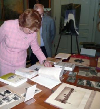 Image for Vaira Vike-Freiberga’s Visit to the Hoover Institution Library and Archives