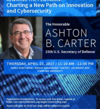 Image for The Drell Lecture: Rewiring the Pentagon, Charting a New Path on Innovation and Cybersecurity
