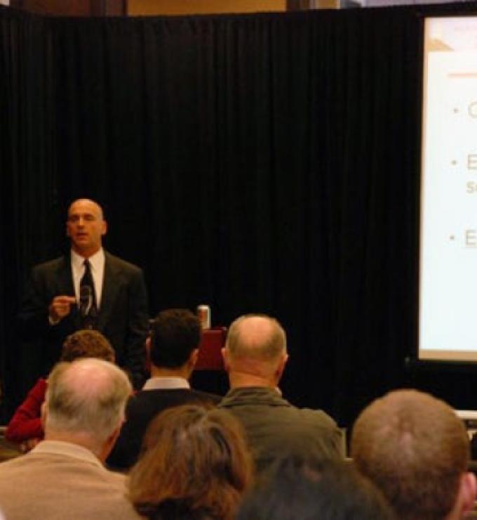 Image for Hoover national security fellows’ event featured Colonel David Ottignon, from the U.S. Marine Corps