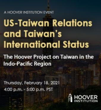 Image for US-Taiwan Relations And Taiwan’s International Status