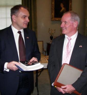 Image for Waldemar Pawlak, Deputy Prime Minister of Poland and Minister of Economy, visited the Hoover Institution