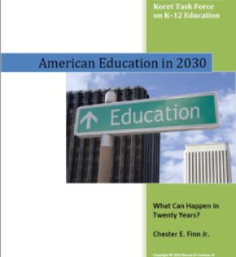 Image for American Education in 2030: Reinvented School Districts