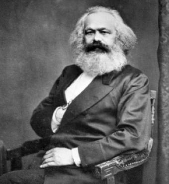 Portrait of Karl Marx