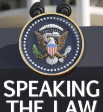 Speaking the Law book cover