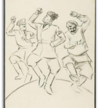 Dictators Dance, by Dutch artist Louis Raemaekers