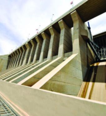 Merowe Dam in Sudan